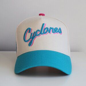 Limited Edition Brooklyn Cyclones Baseball 2025 Snapback in Pink and Blue